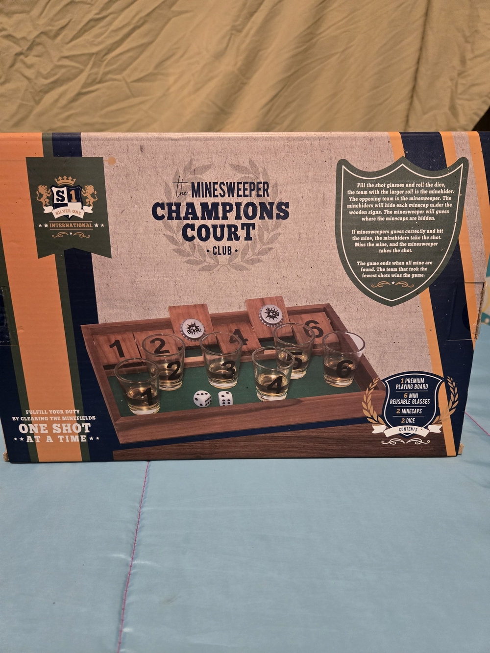 The Minesweeper Championship Court Drinking Game Mancave New Party Friends